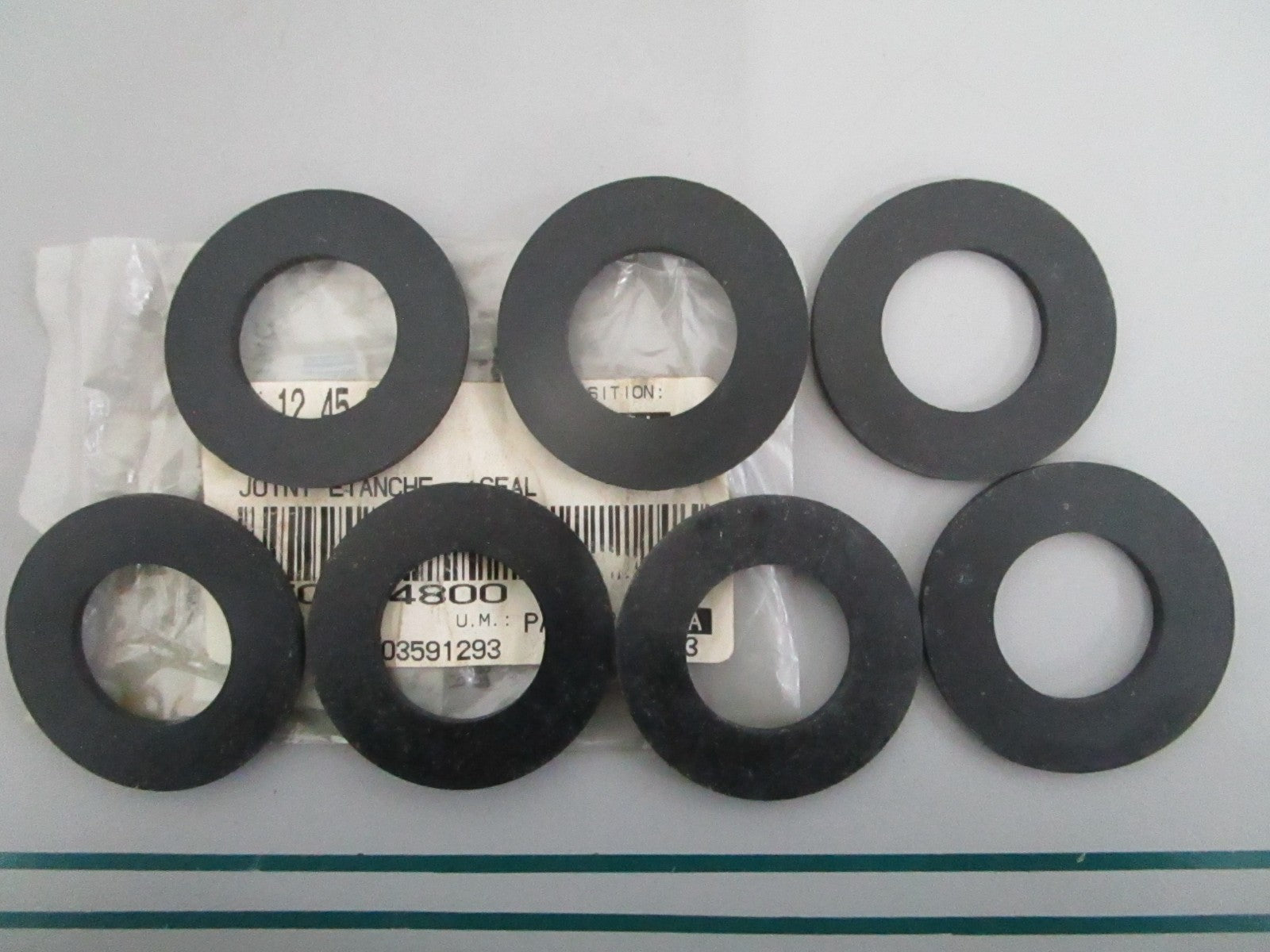 NEW OEM (LOT OF 7) 570134800 Ski-Doo Seal 0820