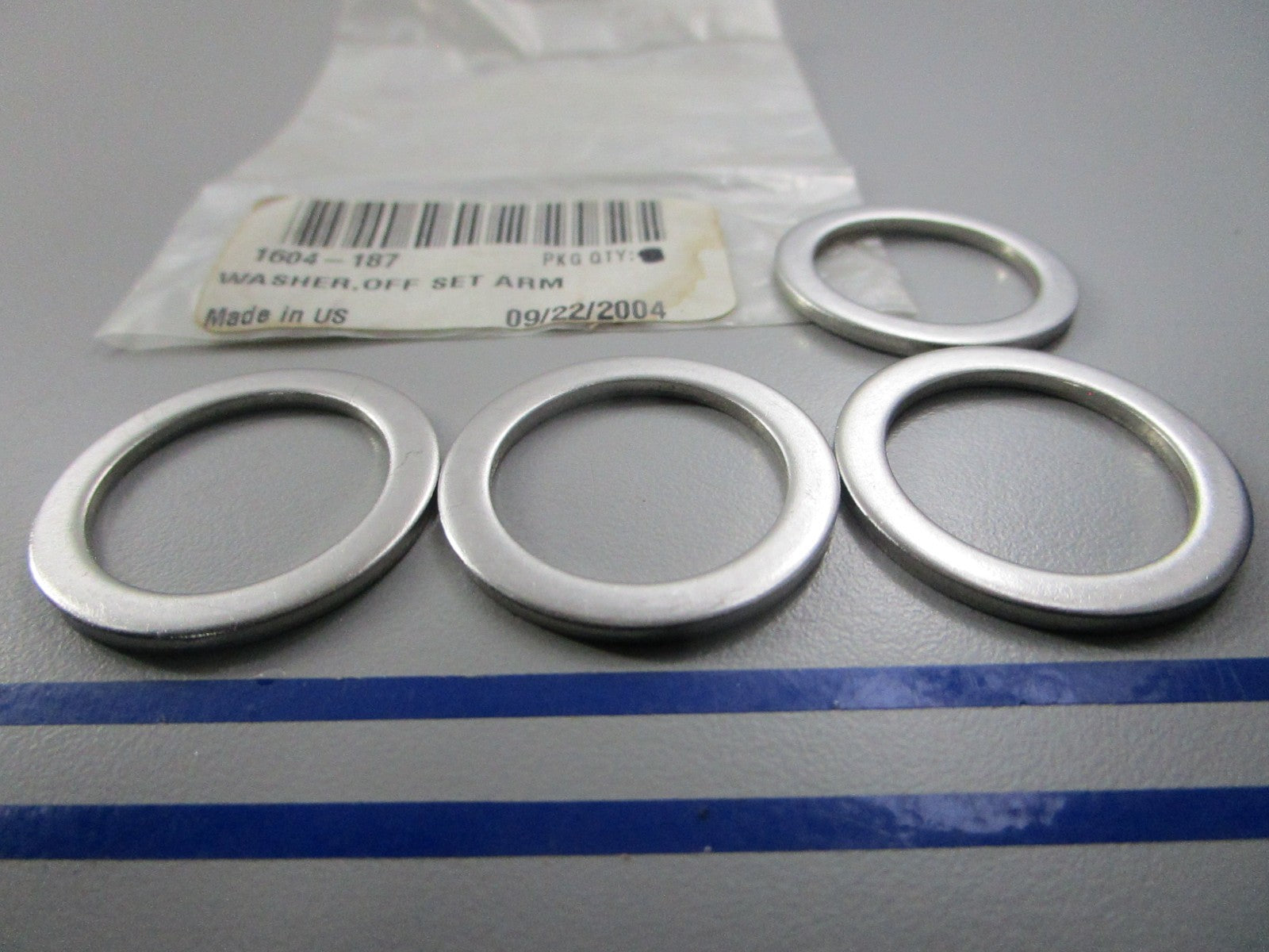 NEW OEM (LOT OF 4) 1604-187 Arctic Cat Off Set Arm Washer 0810