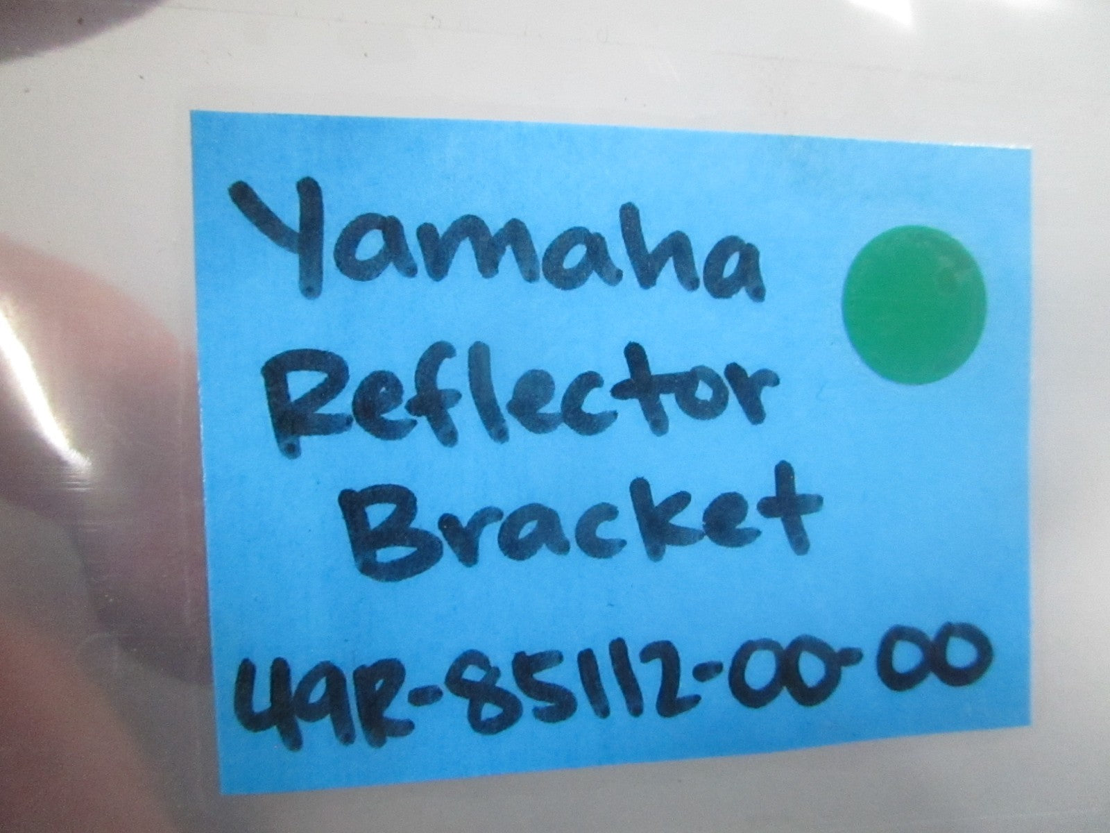 NEW OEM 49R-85112-00-00 Yamaha Reflector Bracket 0810