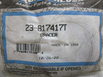 *NEW OEM* 0820 Mercury Quicksilver Spacer 23-817417T