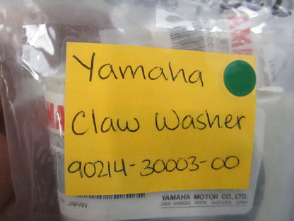 NEW OEM (LOT OF 2) 90214-30003-00 Yamaha Claw Washer 0810