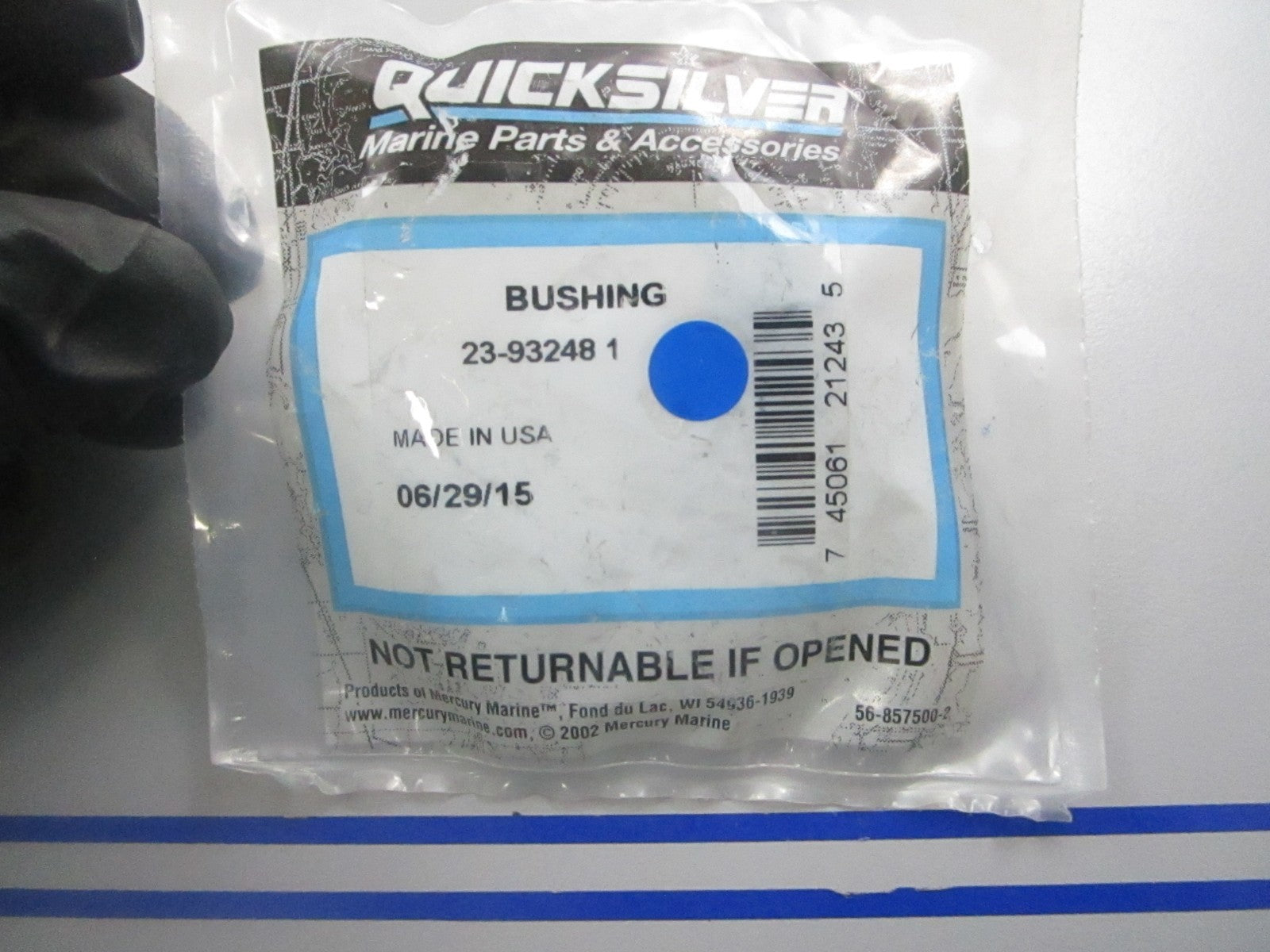 *NEW OEM* 0810 Mercury Quicksilver Bushing 23-93248 1