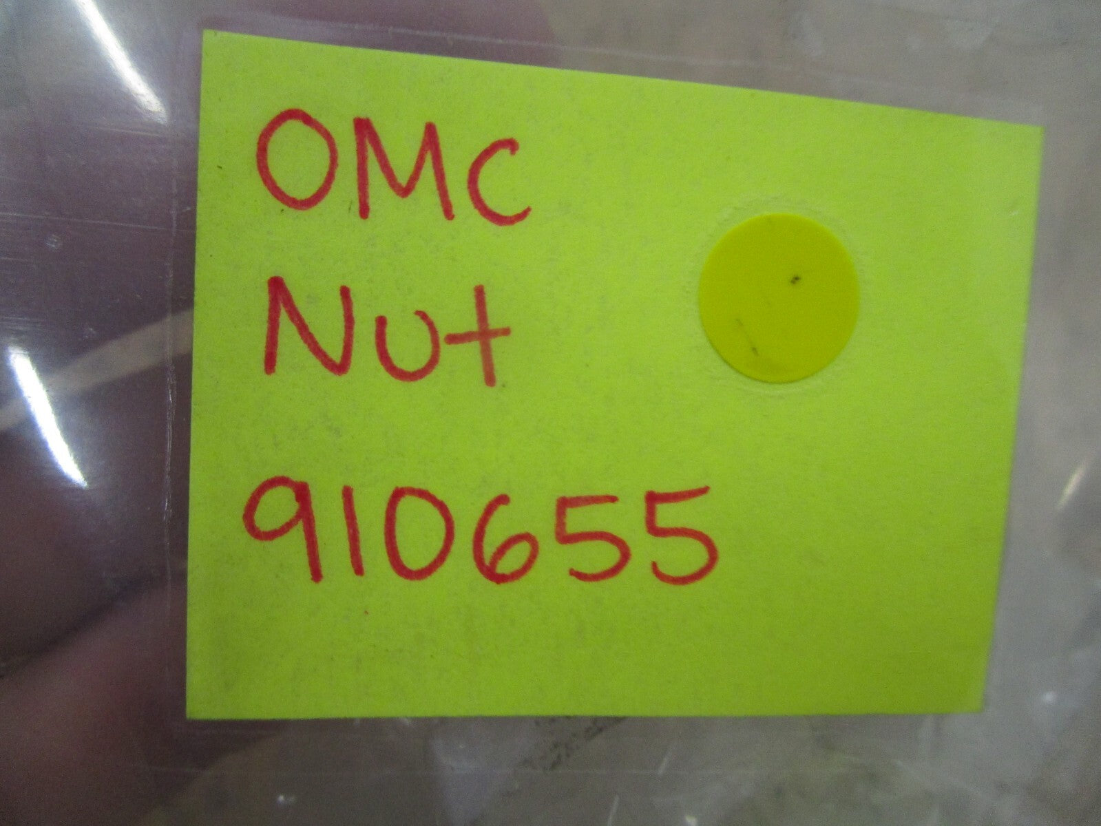 *NEW OEM* (LOT OF 2) 0750 OMC Johnson Evinrude NUT 910655 0910655