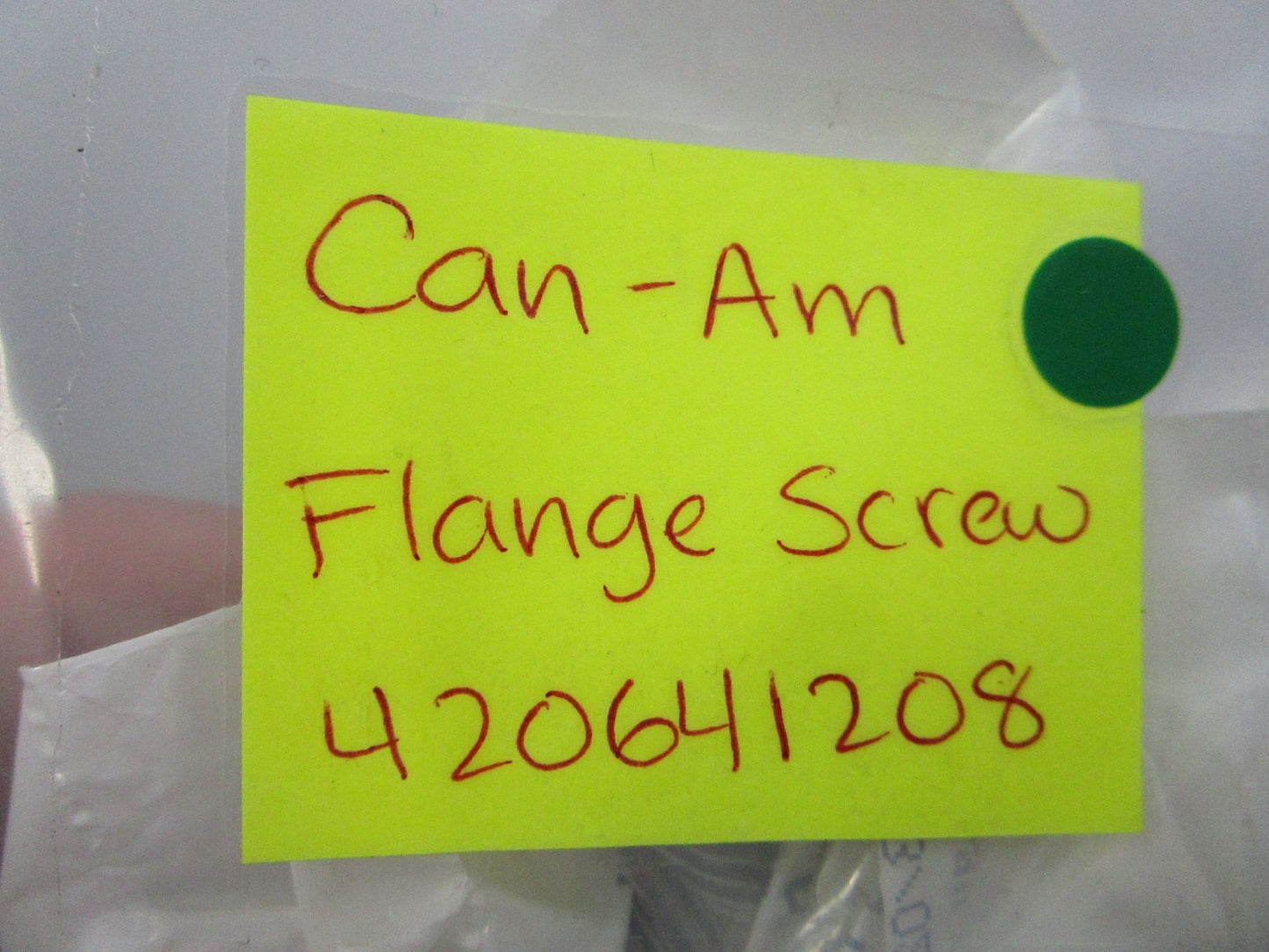 NEW OEM (LOT OF 3) 420641208 Can-Am Flange Screw 0810