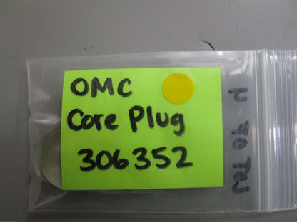 *NEW OEM* (LOT OF 4) 0770 OMC Johnson Evinrude Core Plug 306352 0306352