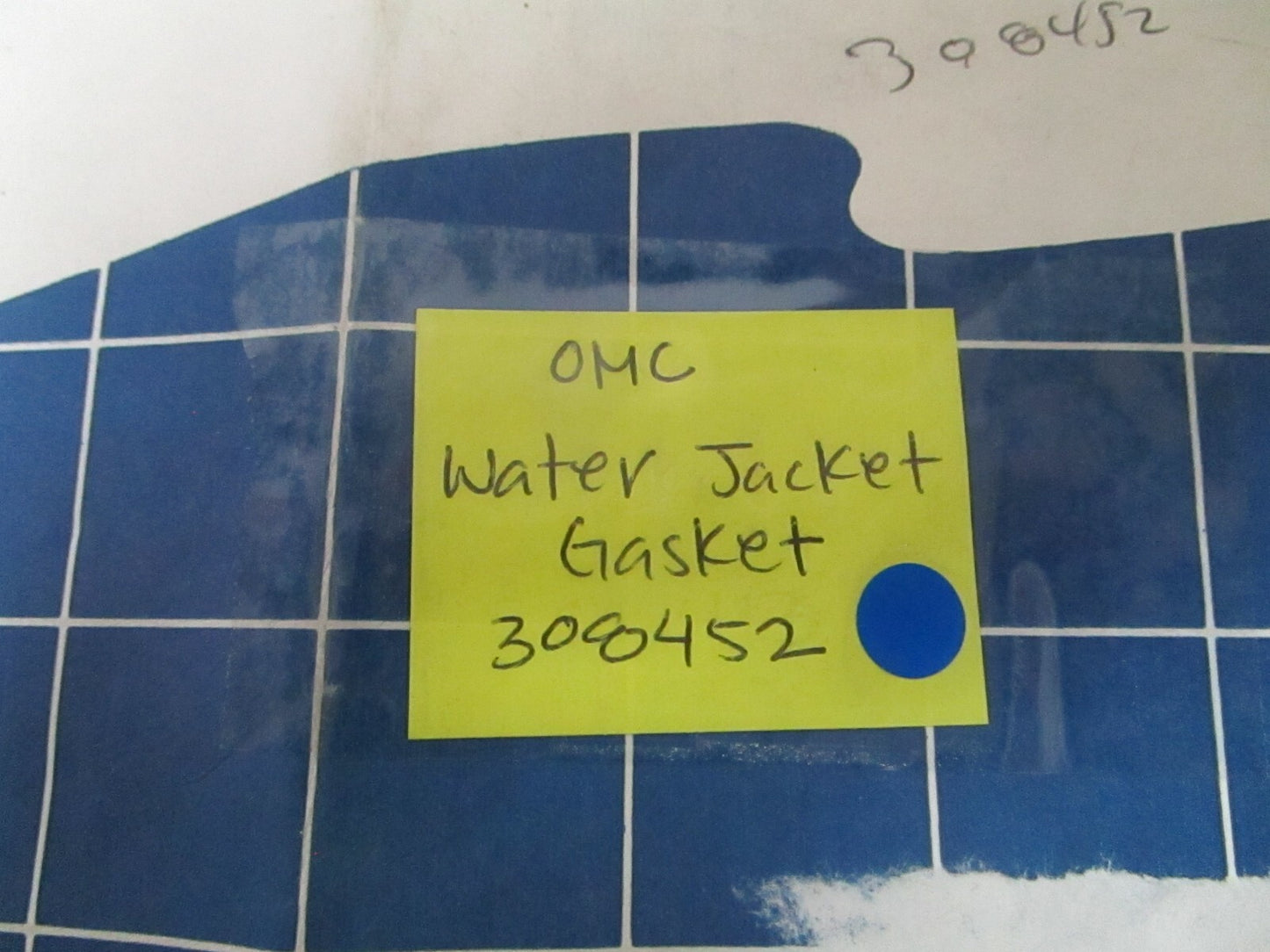 *NEW OEM* 0810 OMC Johnson Evinrude Water Jacket Gasket 308452 0308452