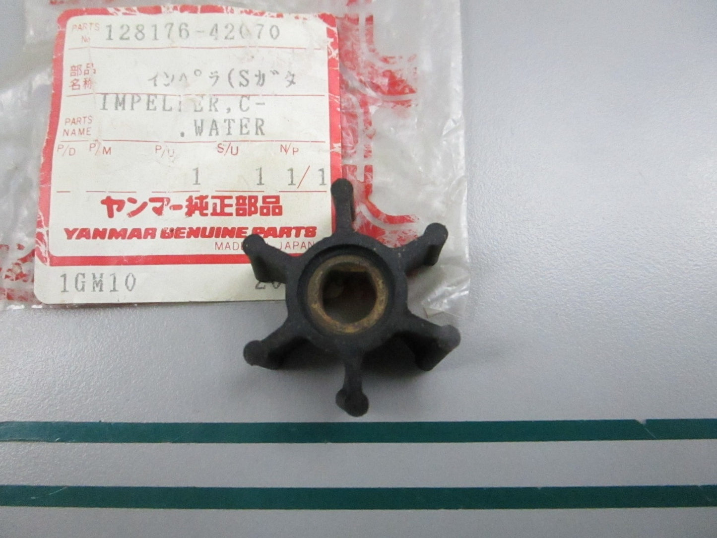 NEW OEM 128176-42070 Yanmar Impeller 0810