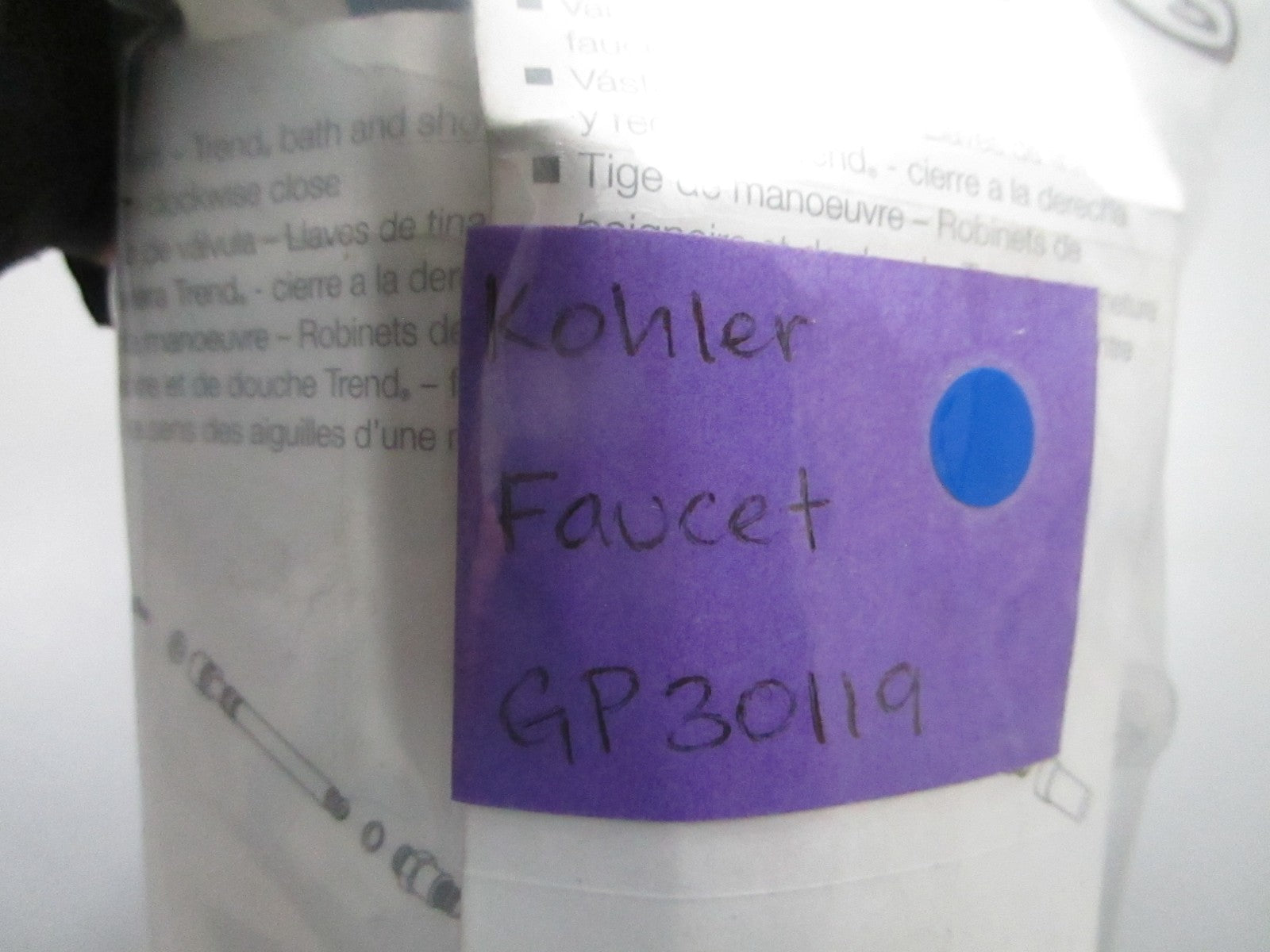 *NEW OEM* 0810 Kohler Faucet GP30119