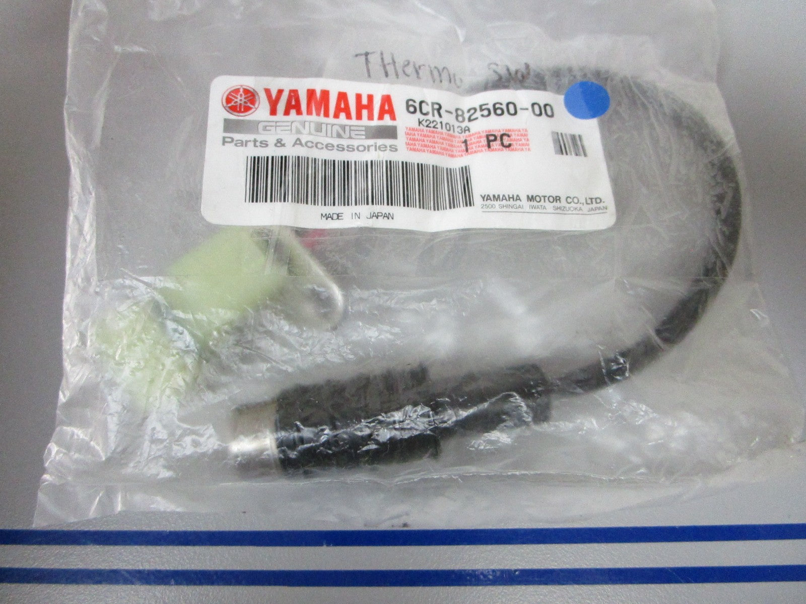 NEW OEM 6CR-82560-00-00 Yamaha Thermo Switch 0720