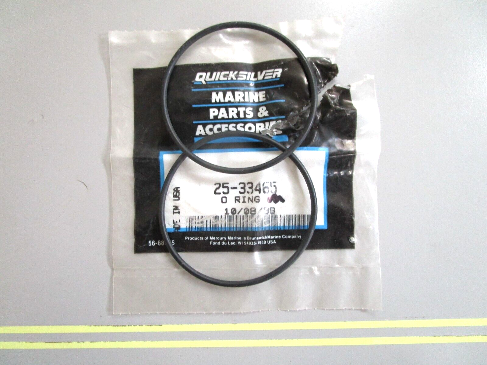 *NEW OEM* (LOT OF 2) 0750 Mercury Quicksilver O-RING 25-33465