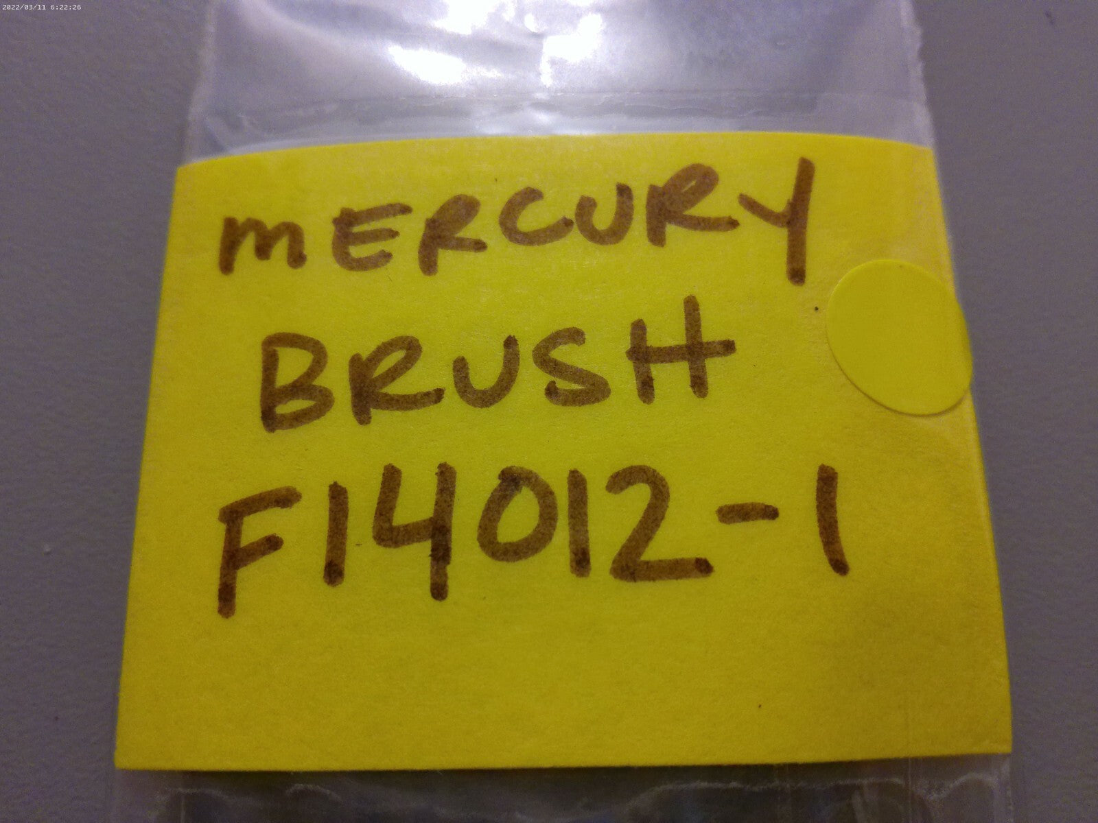 *NEW OEM* (LOT OF 2) 0810 Mercury Quicksilver Brush F14012-1