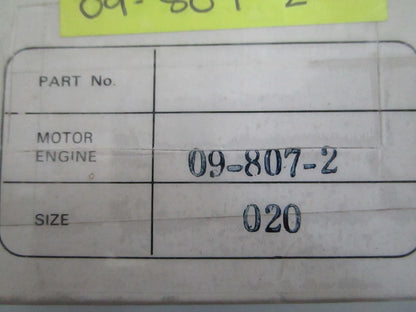 NEW OEM 09-807-2 LeMans Pro Series .020 Piston Kit 0820
