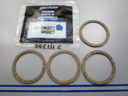 NEW OEM (LOT OF 4) 27-806871 Mercury Quicksilver Gasket 0810
