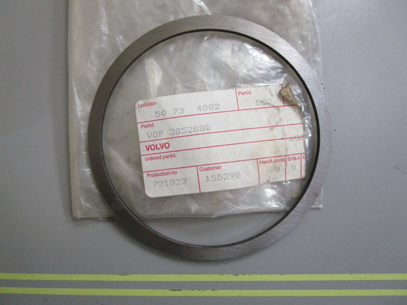 *NEW OEM* 0810 Volvo Penta Ring 3852880