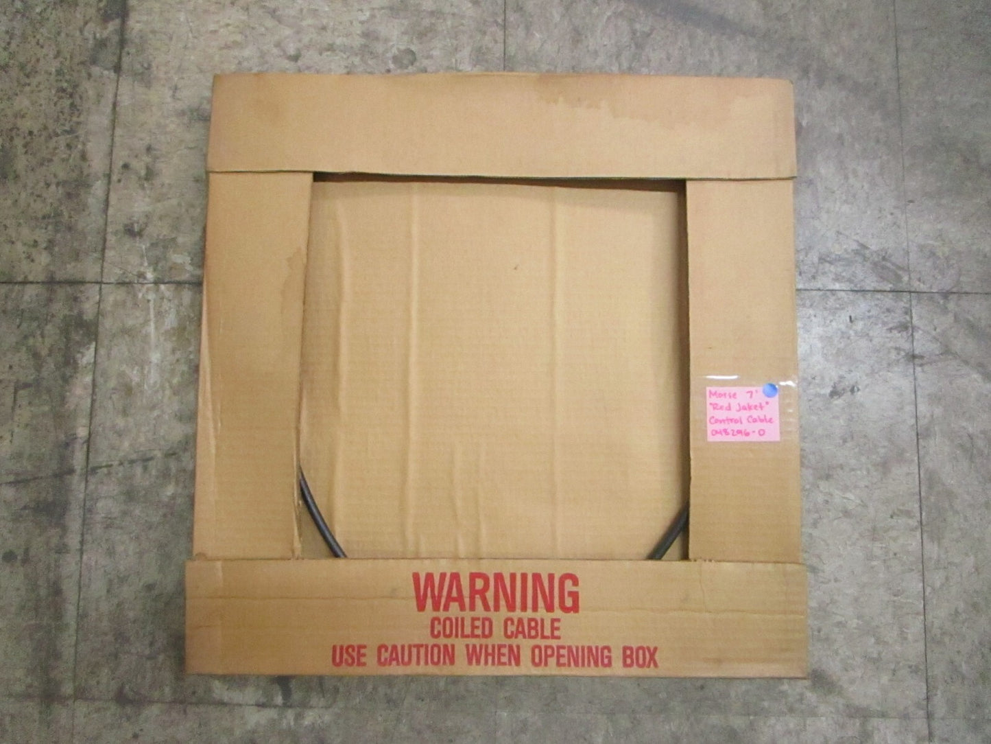 *NEW* 0820 Morse 7' "Red Jaket" Control Cable 048296-0