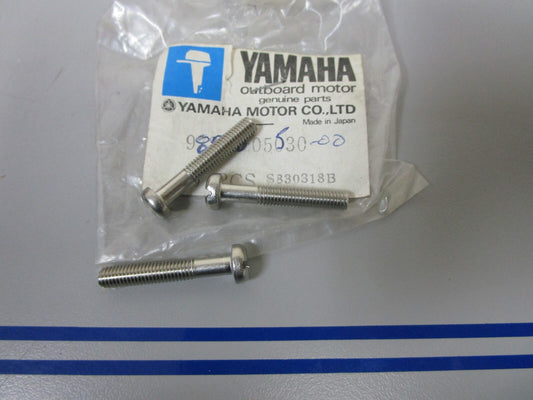 *NEW OEM* (LOT OF 3) 0810 Yamaha Screw 97890-05030