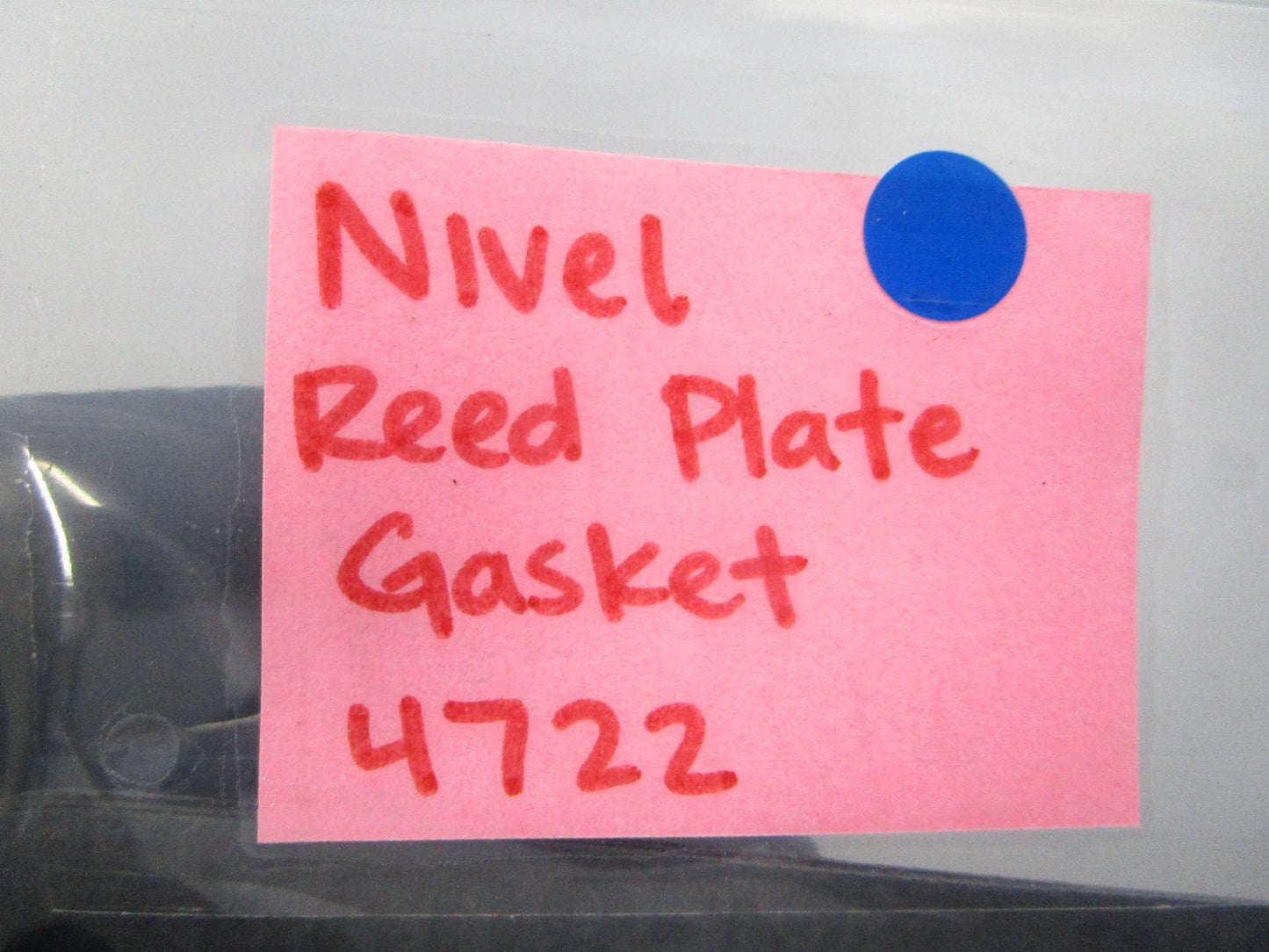 NEW 4722 Nivel Reed Plate Gasket 0810