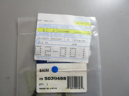 *NEW OEM* 0770 OMC Johnson Evinrude Shim 5030488 05030488