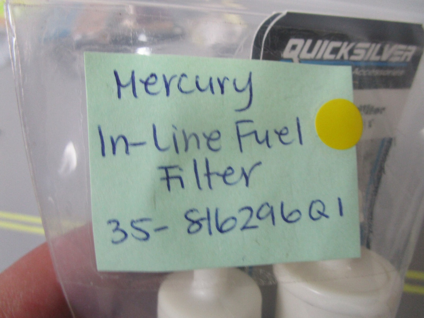 *NEW OEM* 0750 Mercury Quicksilver IN LINE FUEL FILTER 35-816296Q1