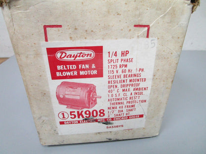 *NEW OEM* 0720 Dayton 1/4hp Blower Motor 5K908