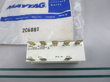 NEW OEM 206881 Maytag 5 Bulb Light Indicator 0810