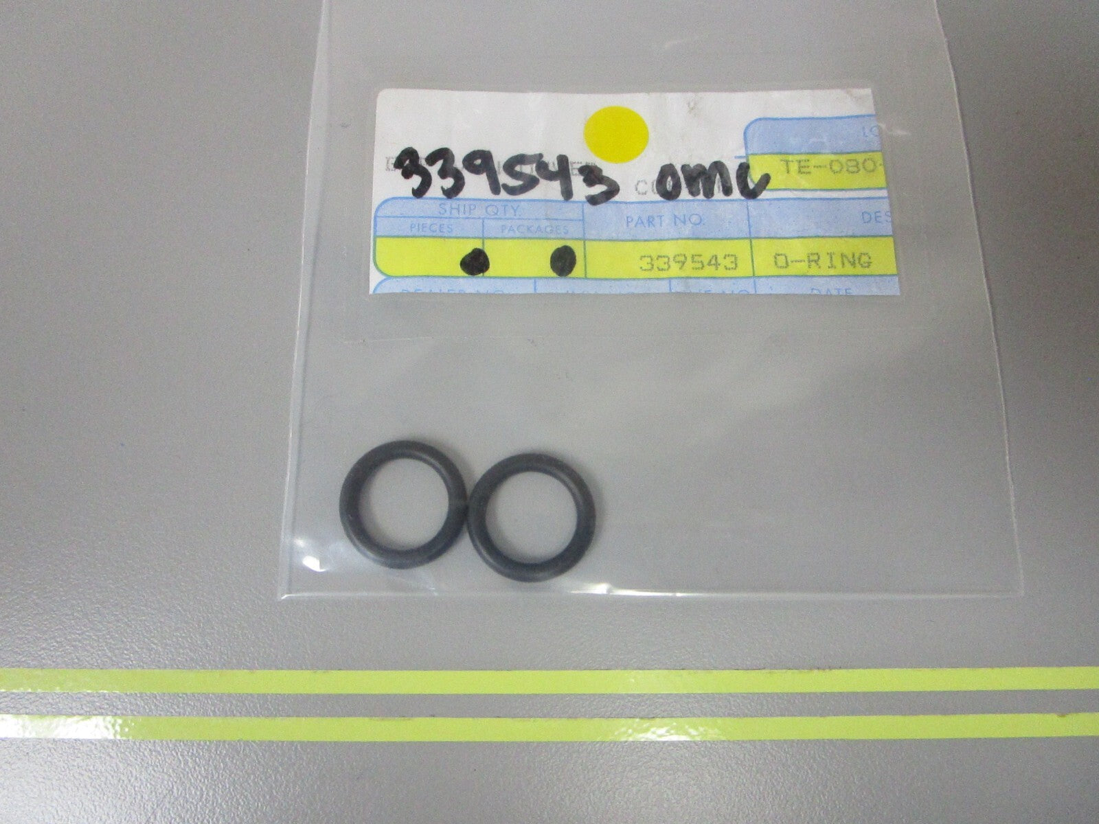 *NEW OEM* (LOT OF 2) 0810 OMC Johnson Evinrude O-Ring 339543 0339543