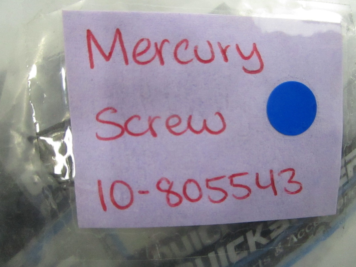 *NEW OEM* (LOT OF 4) 0810 Mercury Quicksilver Screw 10-805543