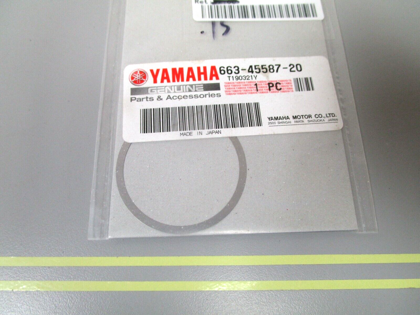 *NEW OEM* 0750 Yamaha SHIM T:0.15MM  663-45587-20-00