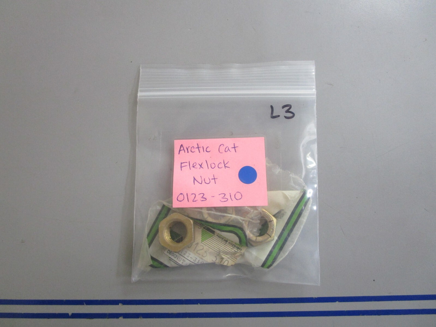 *NEW OEM* (LOT OF 3) 0810 Arctic Cat Flexlock Nut 0123-310