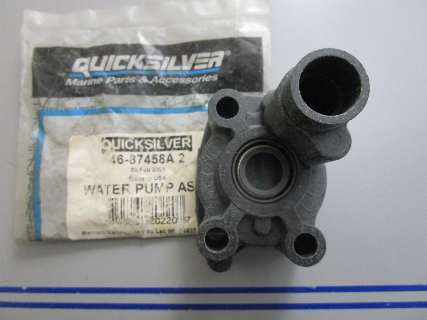 *NEW OEM* 0820 Mercury Quicksilver Water Pump Base 46-87458A2