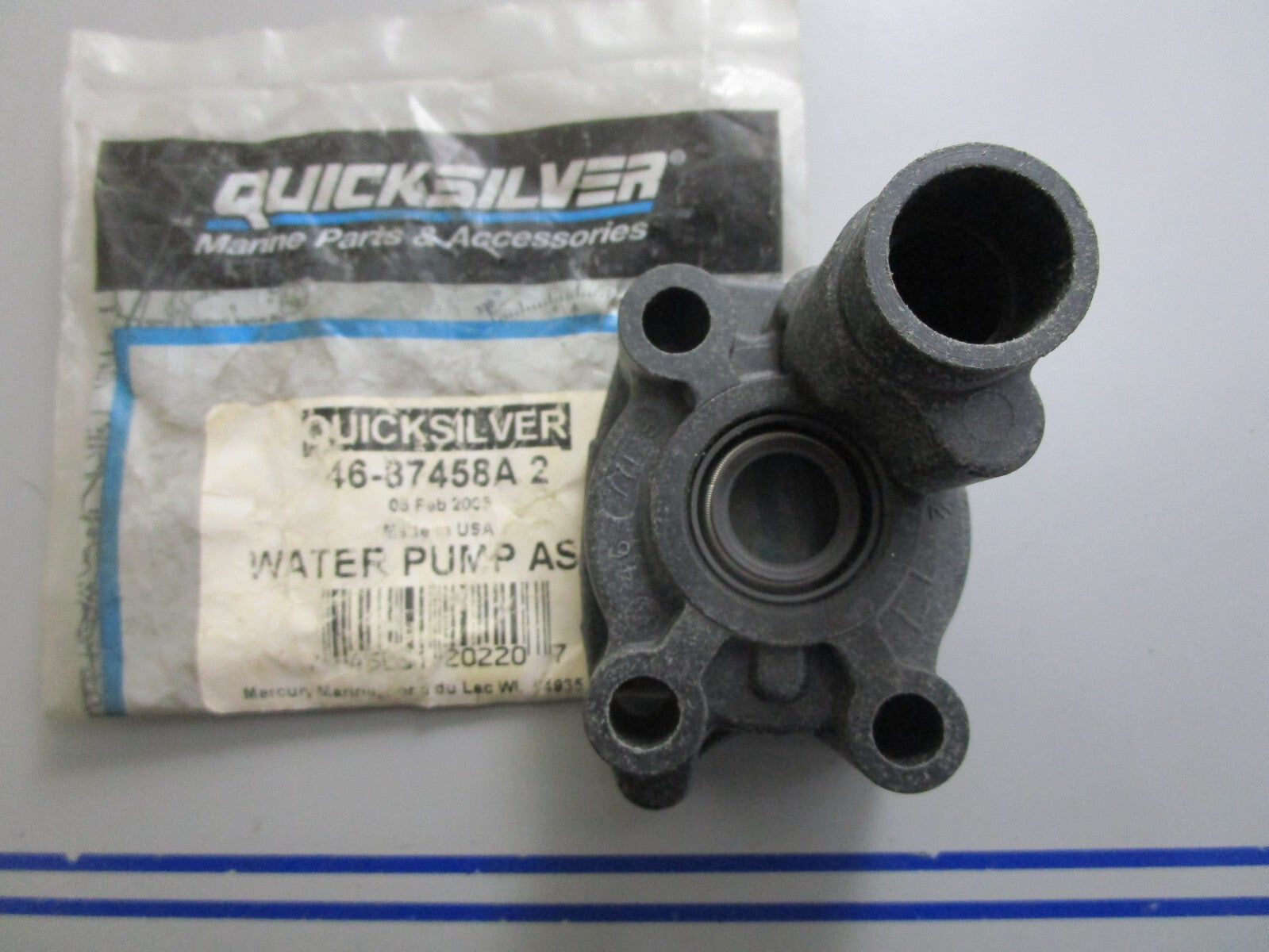 *NEW OEM* 0820 Mercury Quicksilver Water Pump Base 46-87458A2