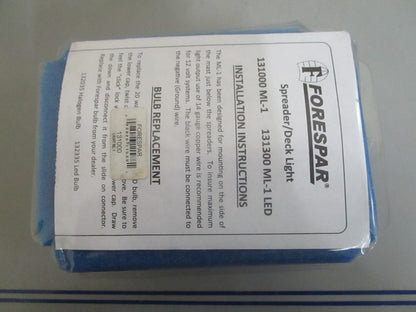 *NEW* 0820 Forespar ML-1 Spreader/Deck Light 131000