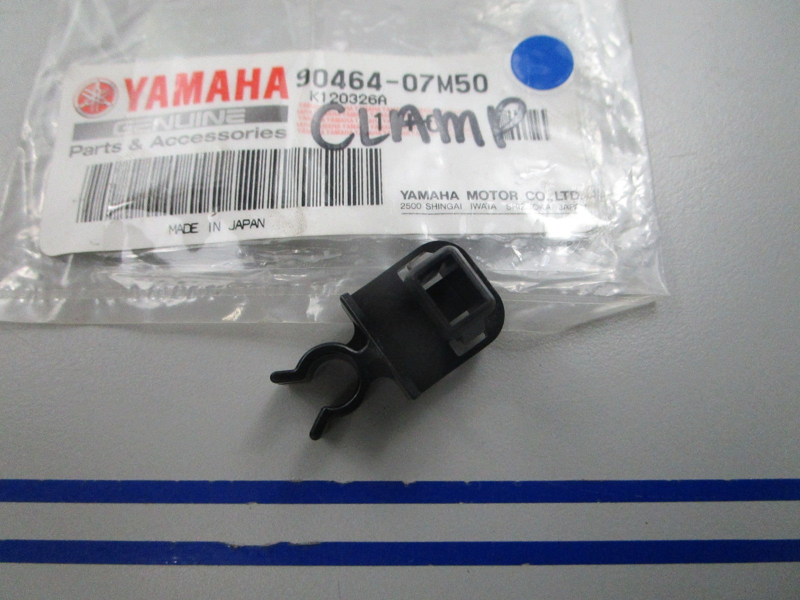 NEW OEM 90464-07M50 Yamaha Clamp 0810