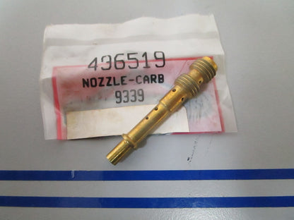 NEW OEM 496519 Briggs & Stratton Carburetor Nozzle 0810