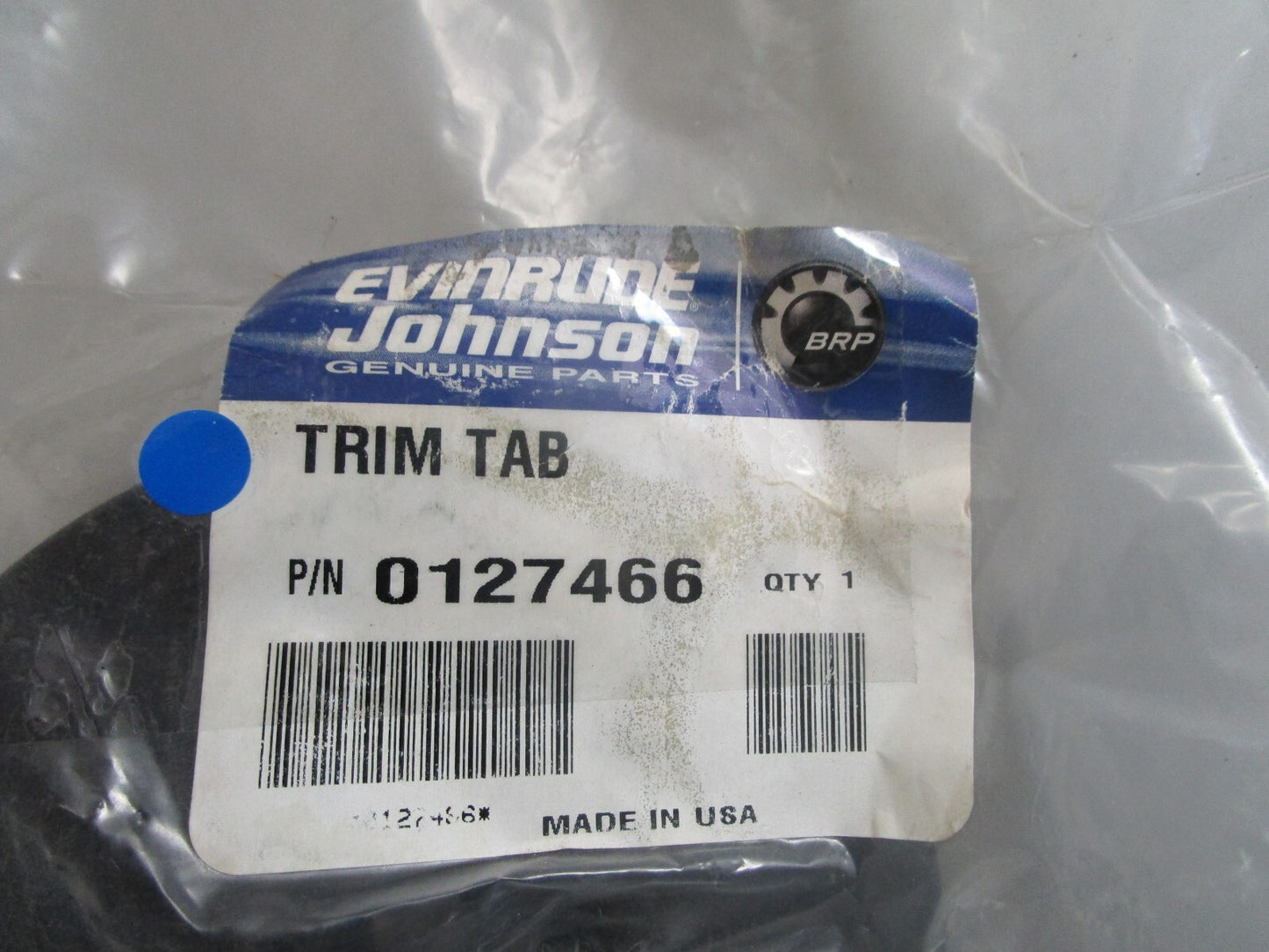 *NEW OEM* 0810 OMC Johnson Evinrude Trim Tab 127466 0127466