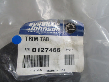 *NEW OEM* 0810 OMC Johnson Evinrude Trim Tab 127466 0127466