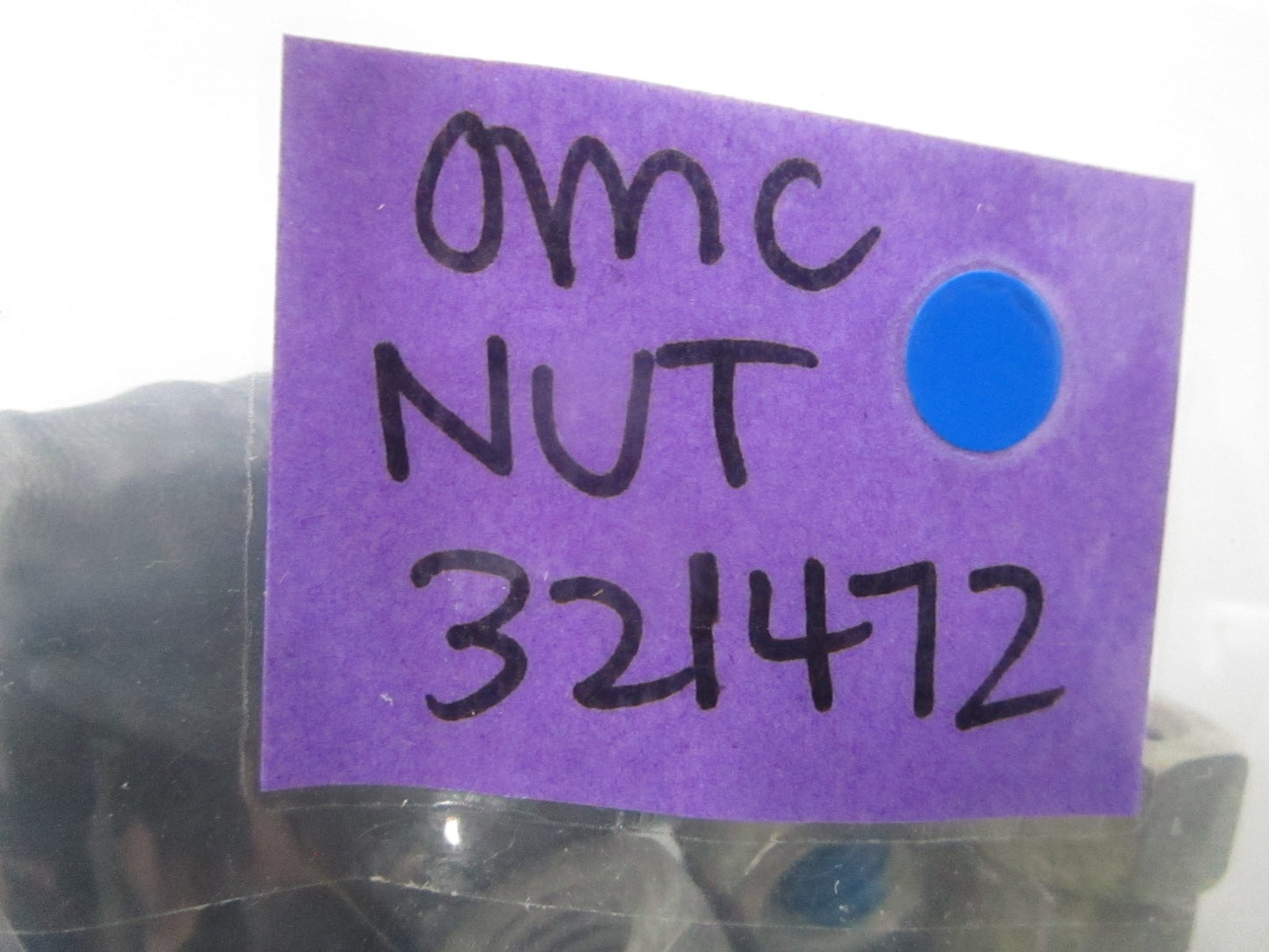 NEW OEM (LOT OF 8) 321472 0321472 OMC Johnson Evinrude Nut 0810
