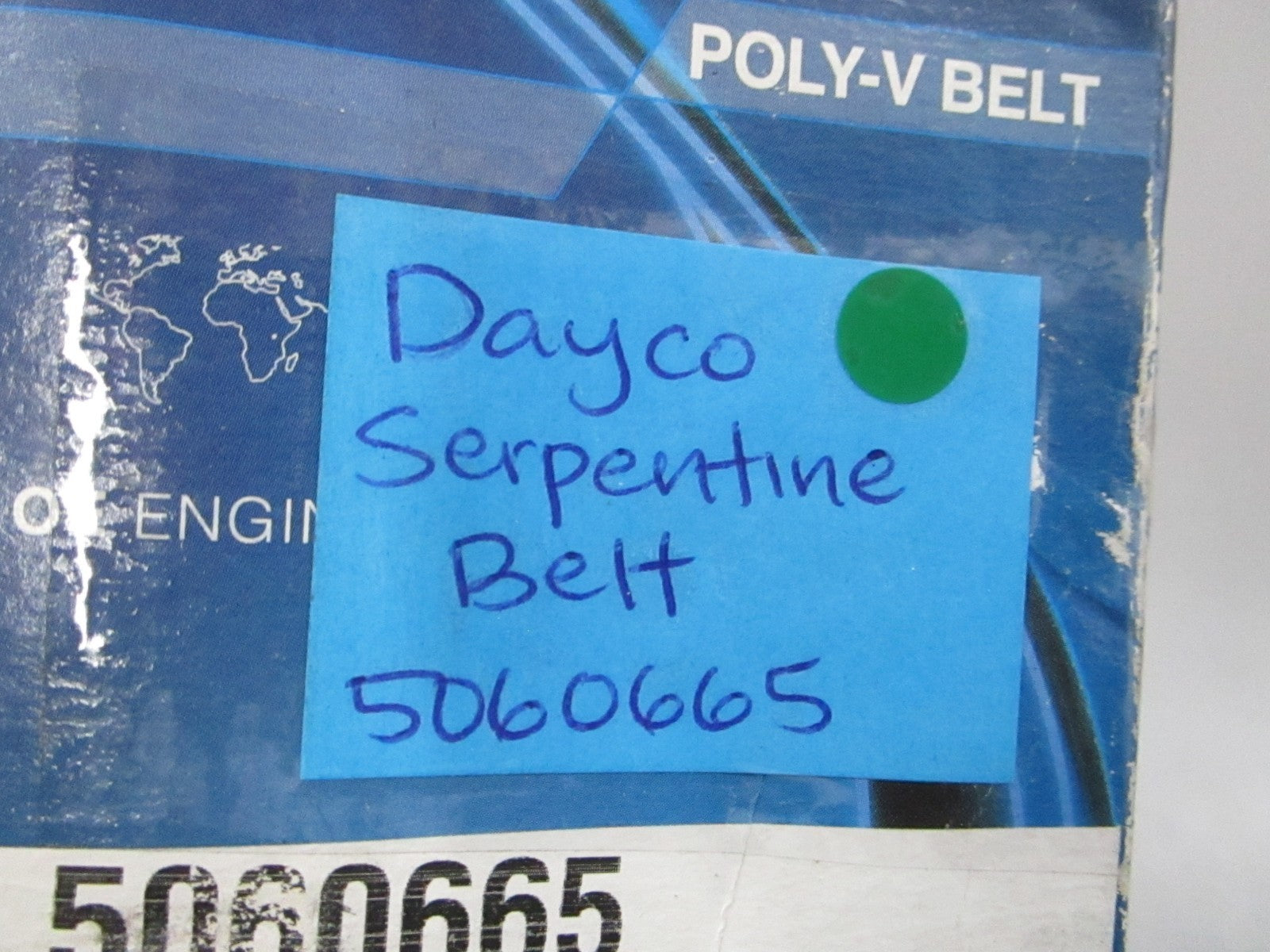 NEW 5060665 Dayco Serpentine Belt 0810