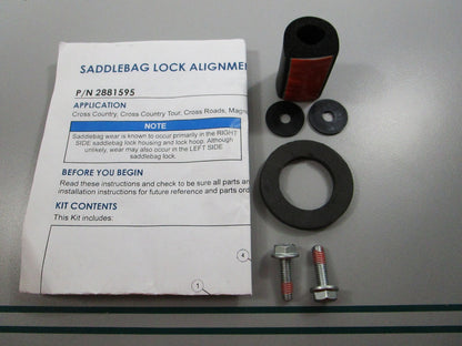NEW OEM 2881595 Polaris Saddlebag Lock Alignment Kit 0810