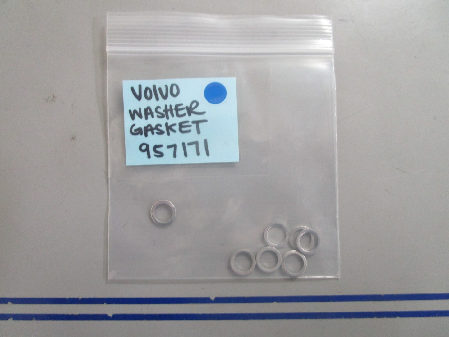 *NEW OEM* (LOT OF 7) 0810 Volvo Penta Washer Gasket 957171