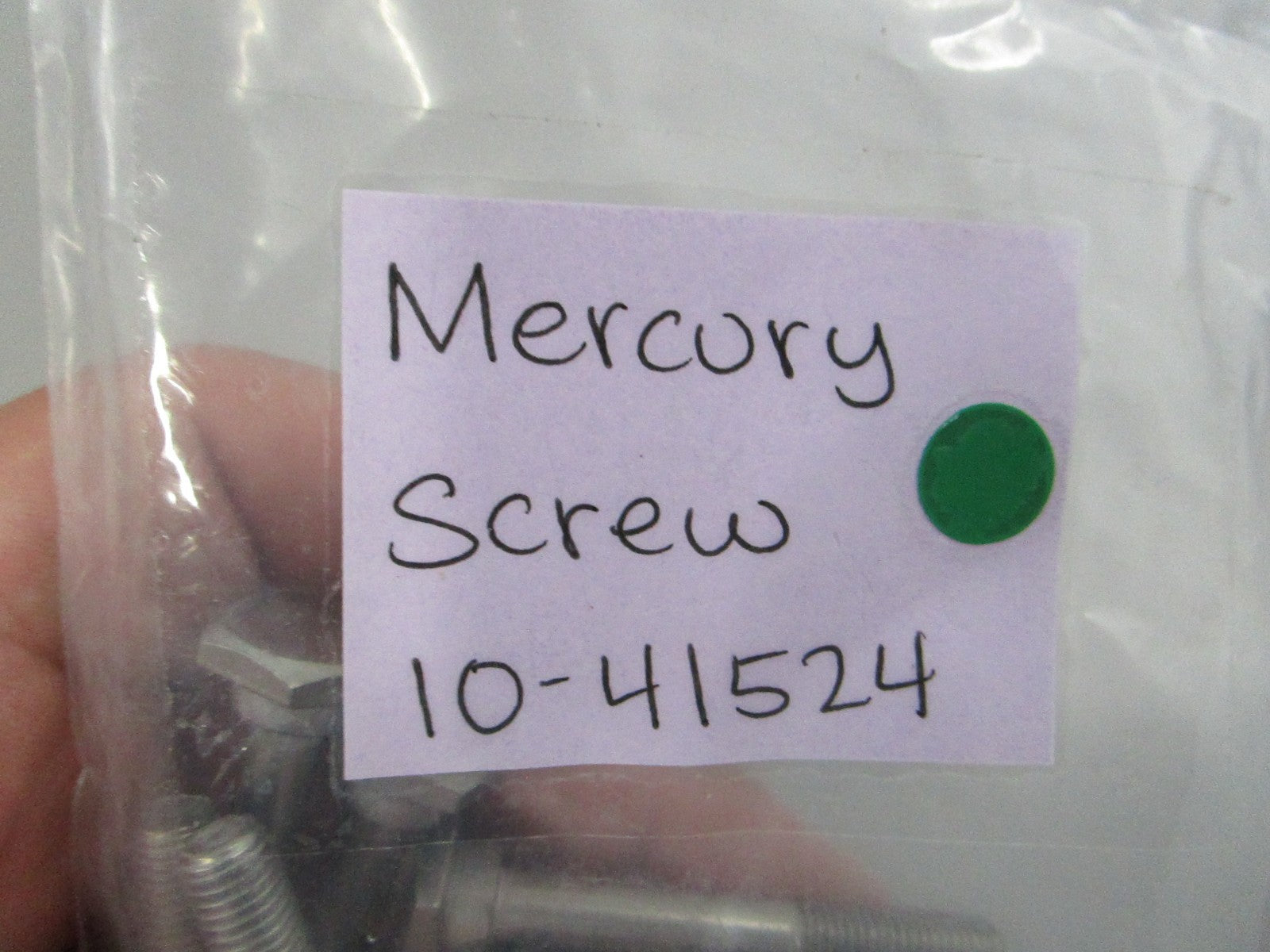NEW OEM (LOT OF 2) 10-41524 Mercury Quicksilver Screw 0810