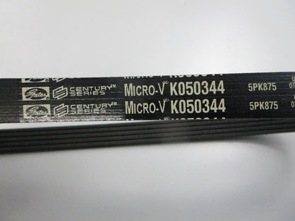 NEW K050344 Gates Micro-V Serpentine Belt 0810