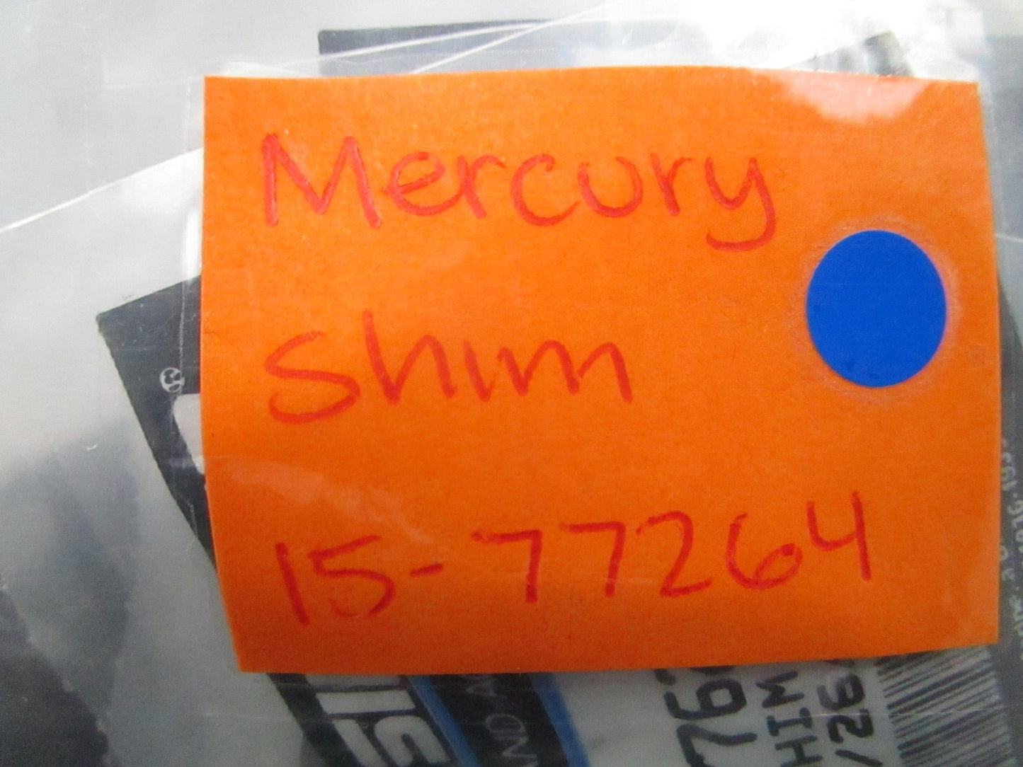 *NEW OEM* (LOT OF 4) 0810 Mercury Quicksilver Shim 15-77624