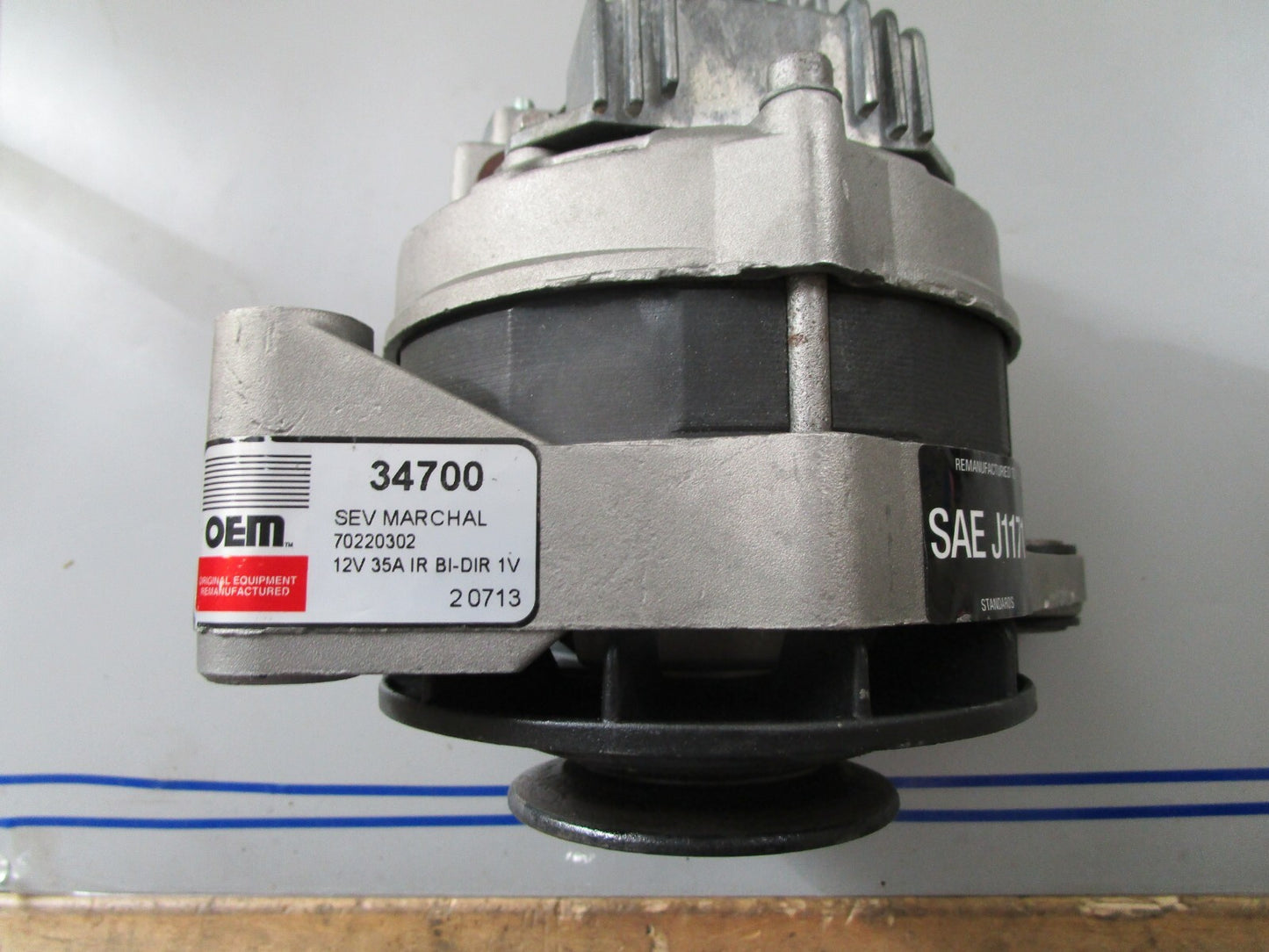 *NEW* 0820 Whatcom Alternator 34700 SEV Marchal 70220302 70230102 Rep: 826495