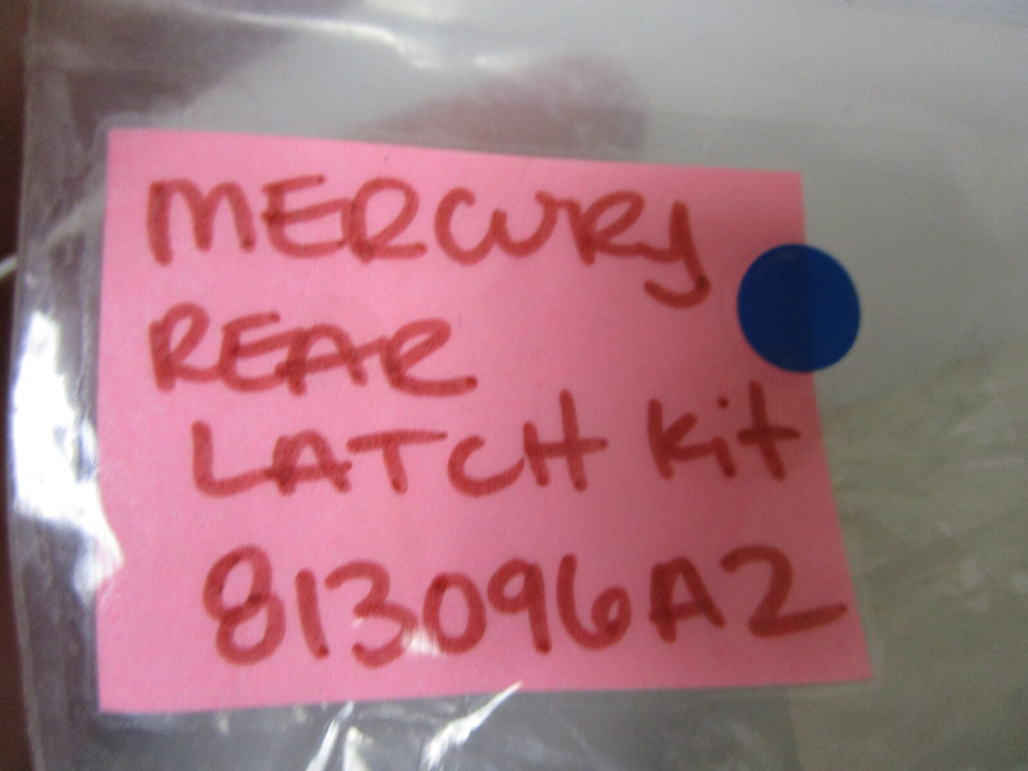 *NEW OEM* 0720 Mercury Quicksilver Rear Latch Kit 813096A2
