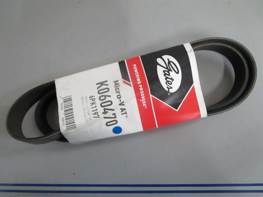 NEW K060470 Gates Micro-V AT Serpentine Belt 0820