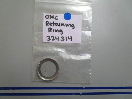 *NEW OEM* 0810 OMC Johnson Evinrude Retaining Ring 324314 0324314