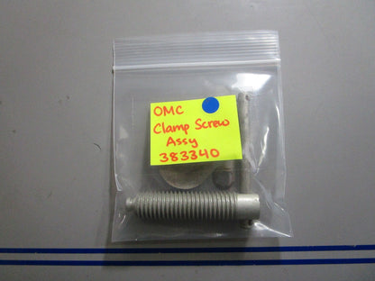 *NEW OEM* 0810 OMC Johnson Evinrude Clamp Screw Assembly 383340 0383340
