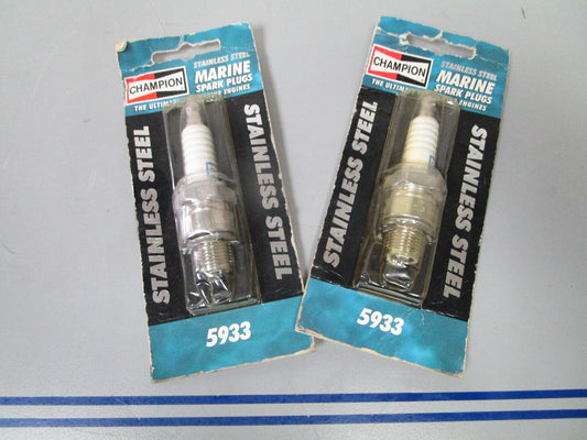 *NEW* (LOT OF 2) 0810 Champion Spark Plug 5933