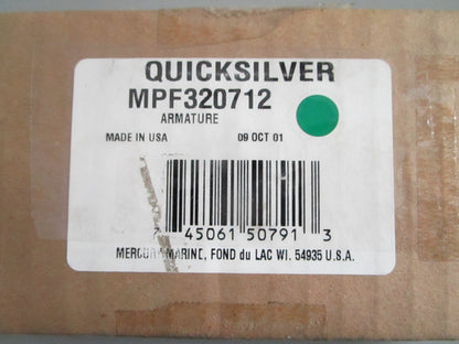 NEW OEM MPF320712 Mercury Quicksilver Armature 0820